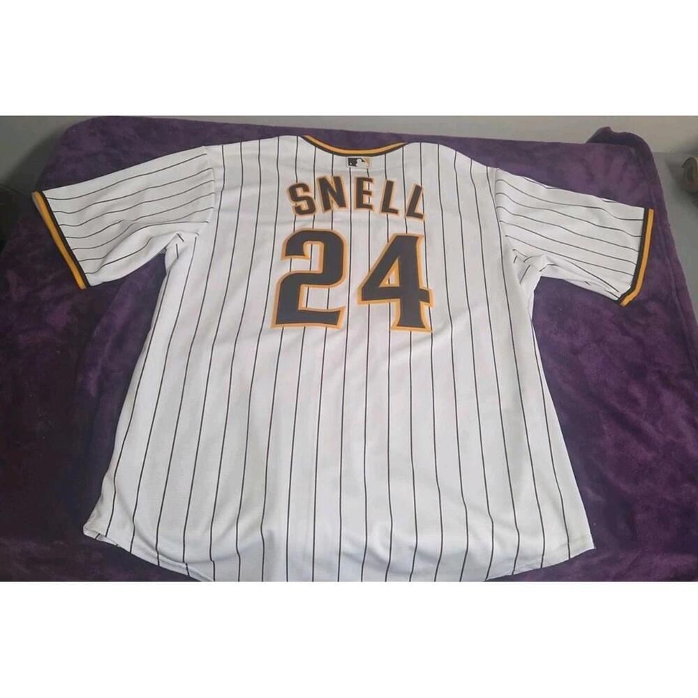 Official MLB Nike San Diego Padres Blake Snell #4 Jersey GENUINE Large -See Note